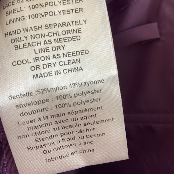 Lilac short bridesmaid dress! - Picture 3 of 5